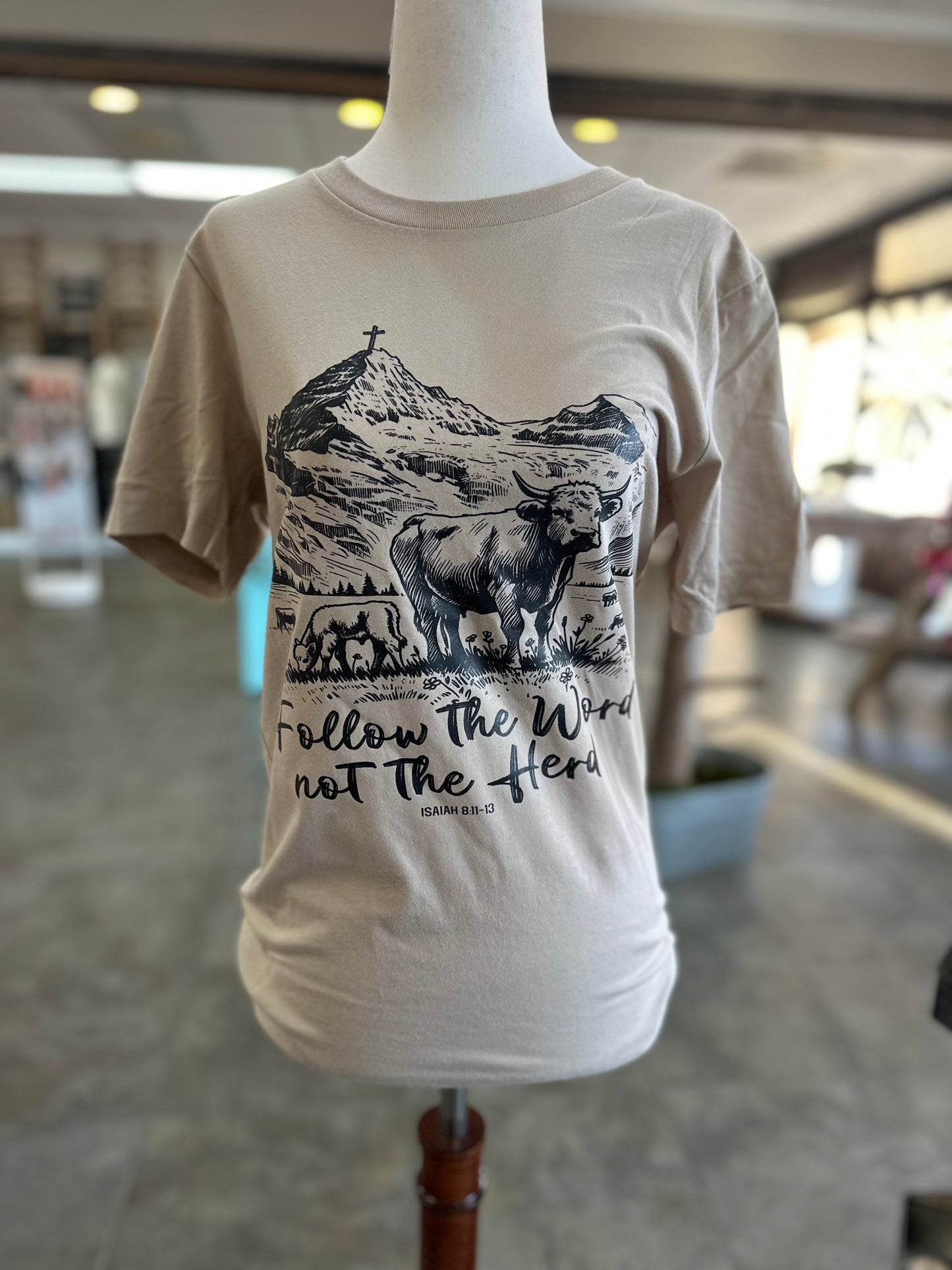 Follow the Word Not the Herd Tshirt
