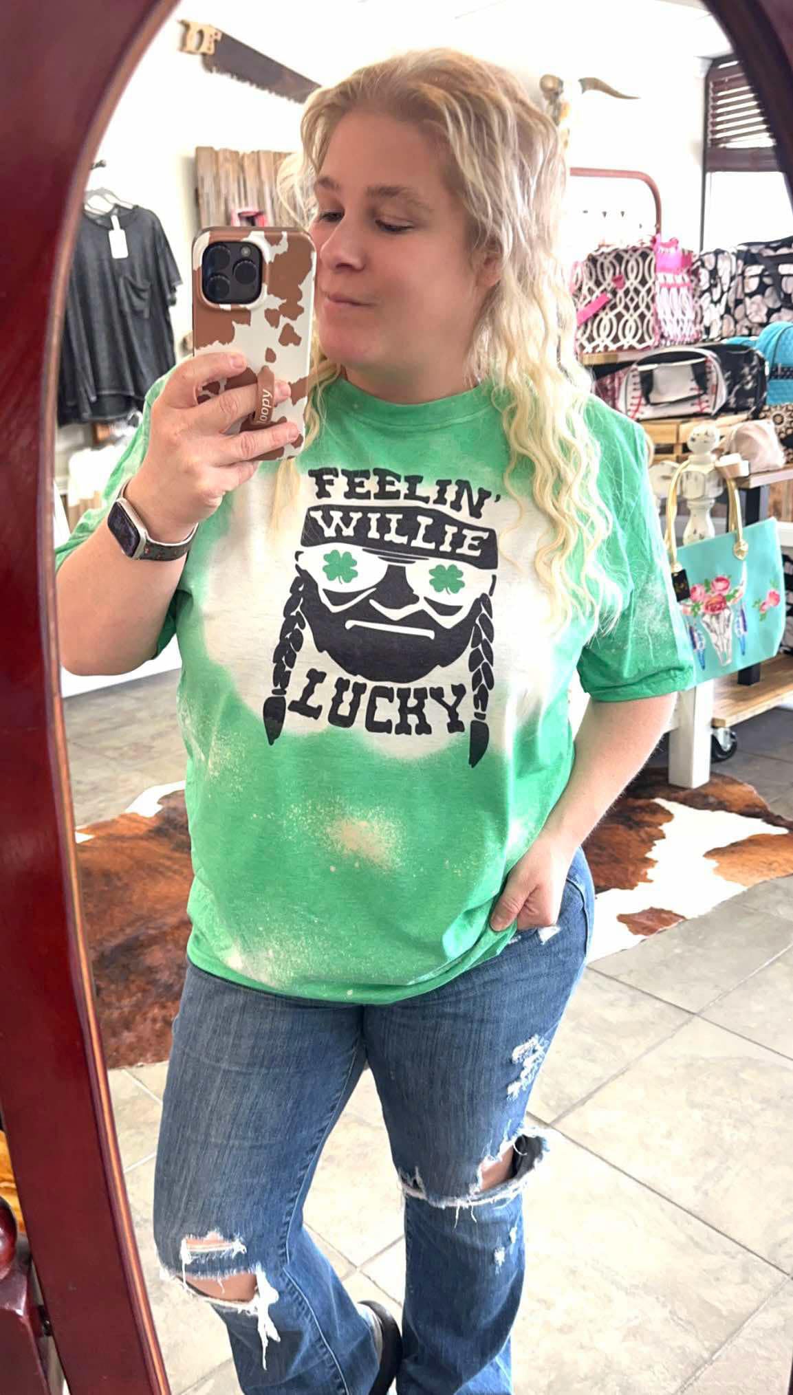 Feelin Willie Lucky Tee 2x
