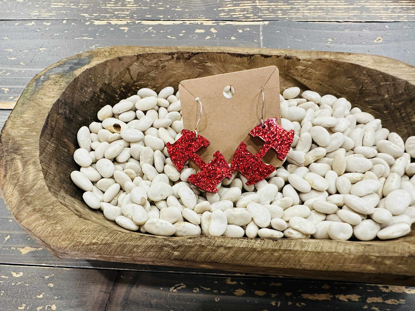 Halls H Glitter Earrings