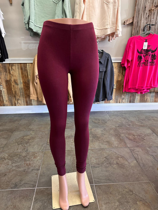 Cotton Full Length Leggings