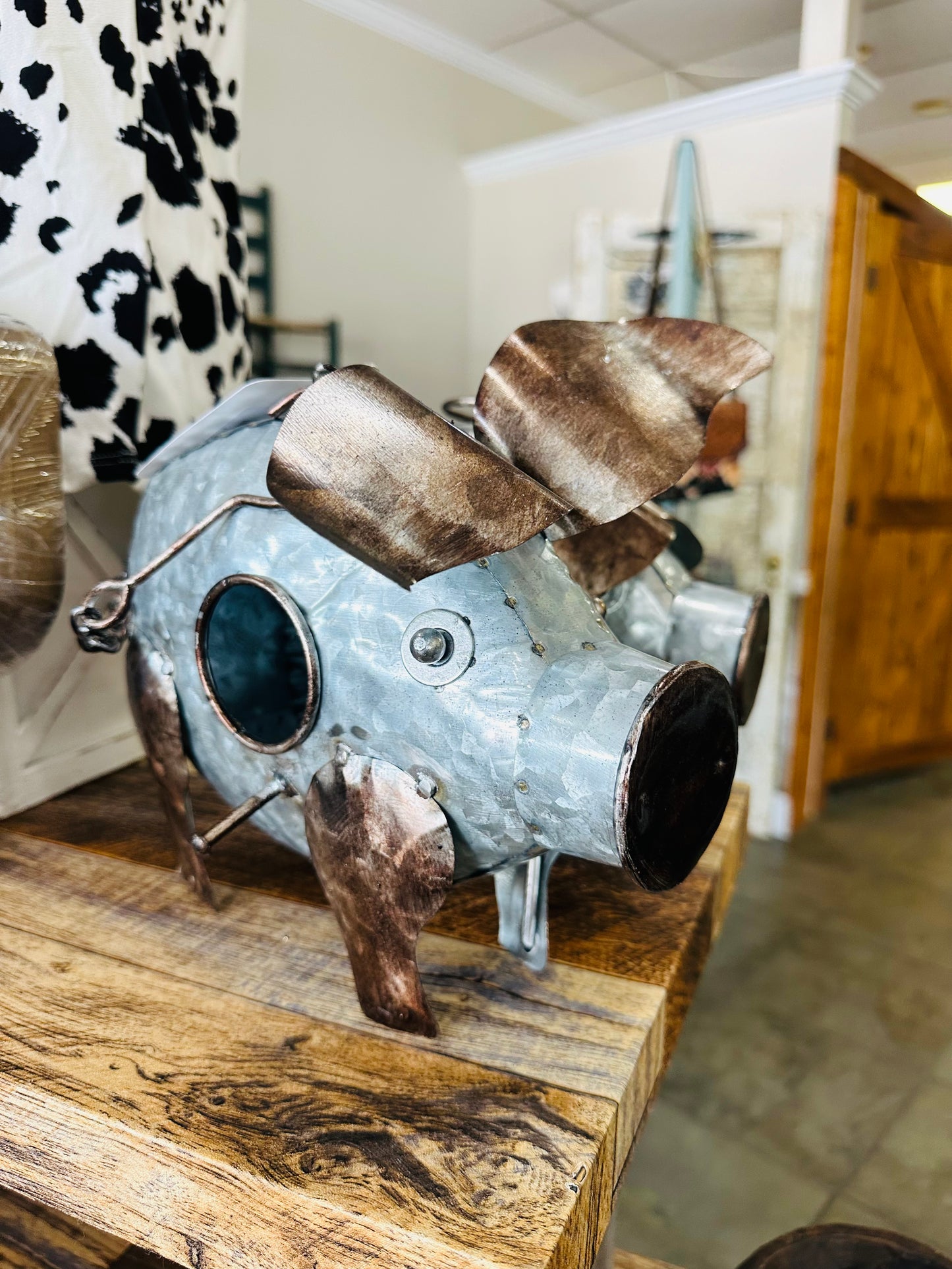 Pig Birdhouse