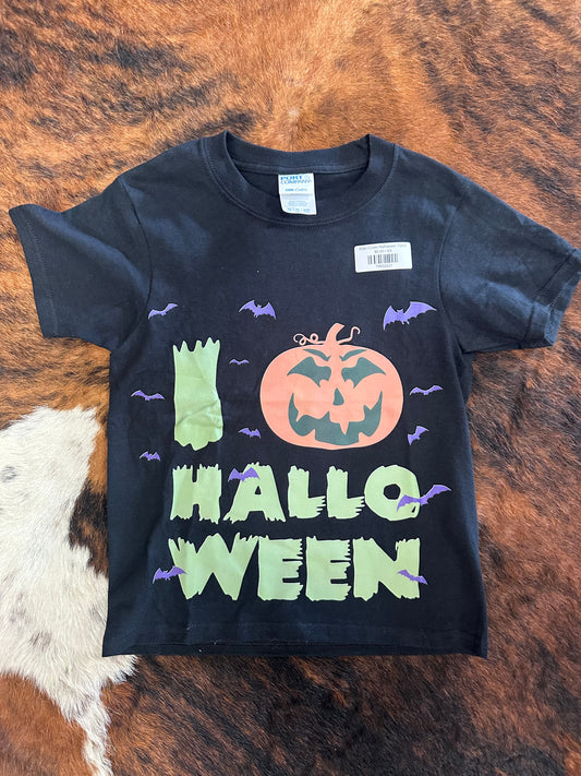 Kids I Love Halloween Tshirt