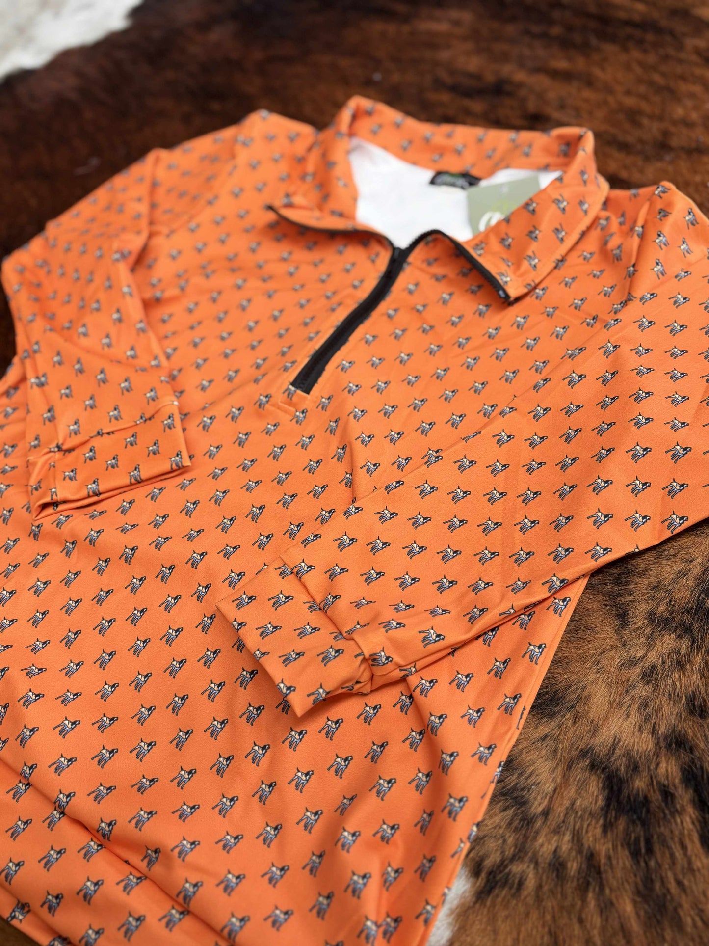 Boys Smokey Quarter Zip Pullover