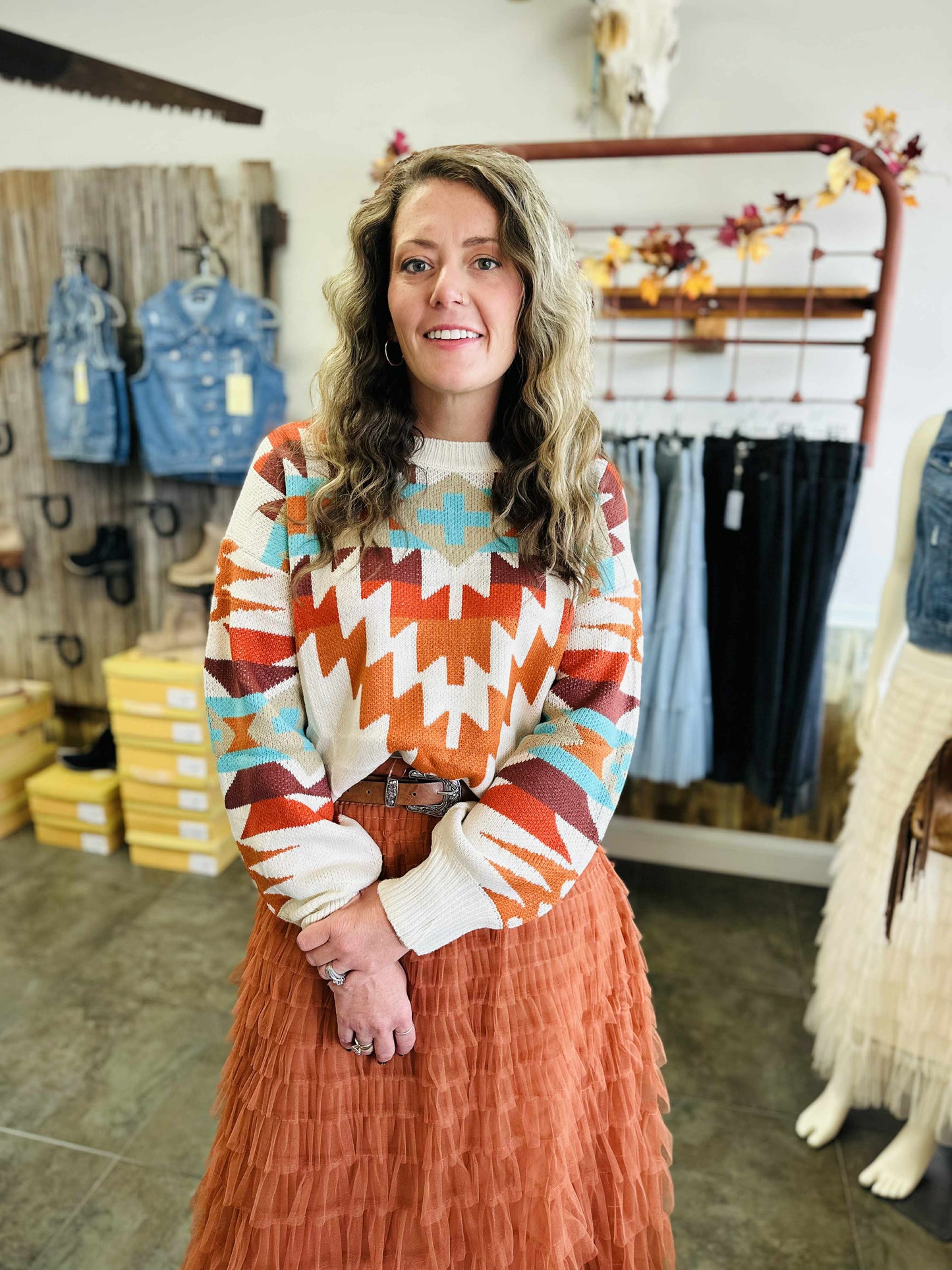 Country Club Knit Sweater