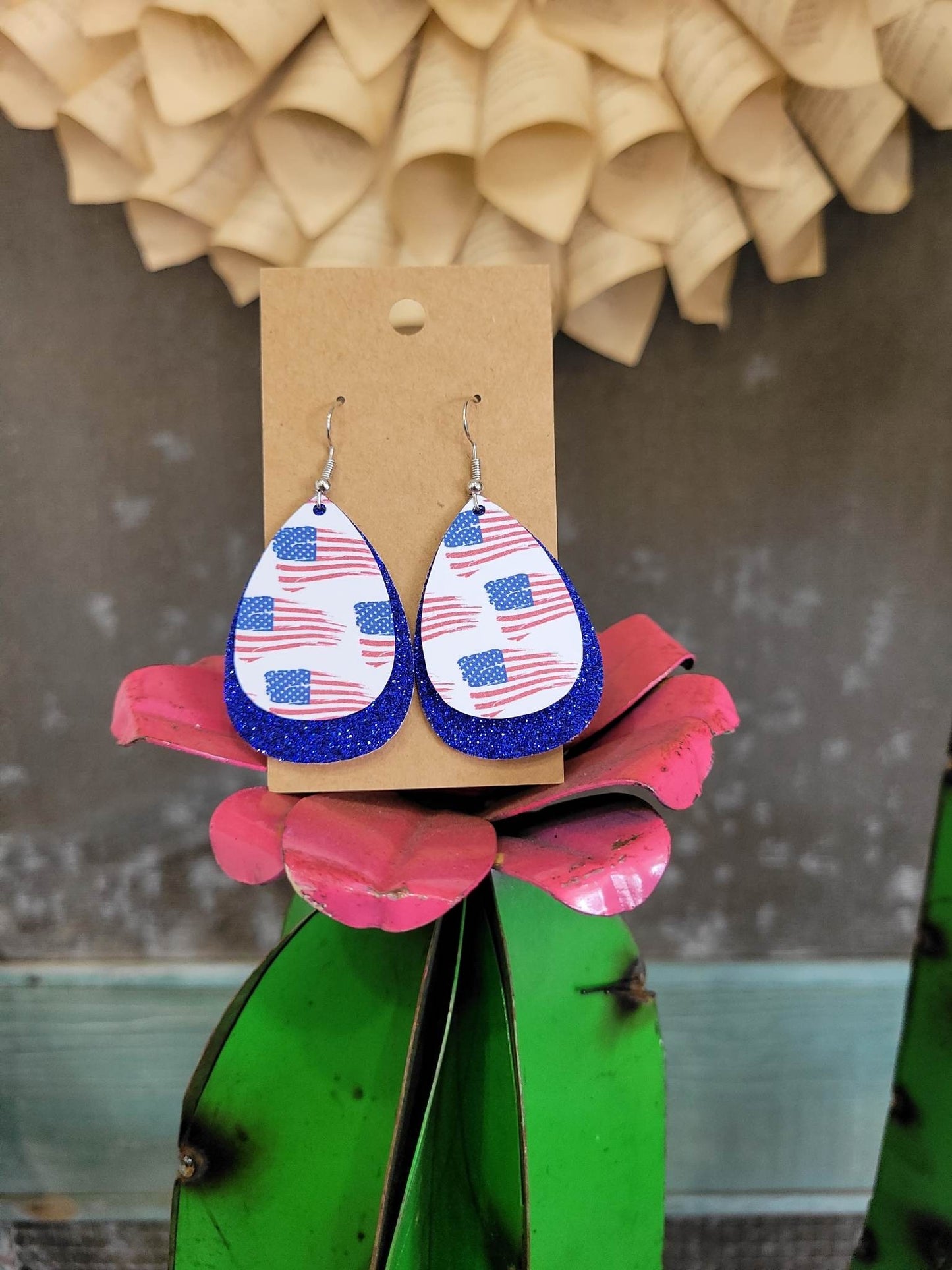 Patriotic Earrings