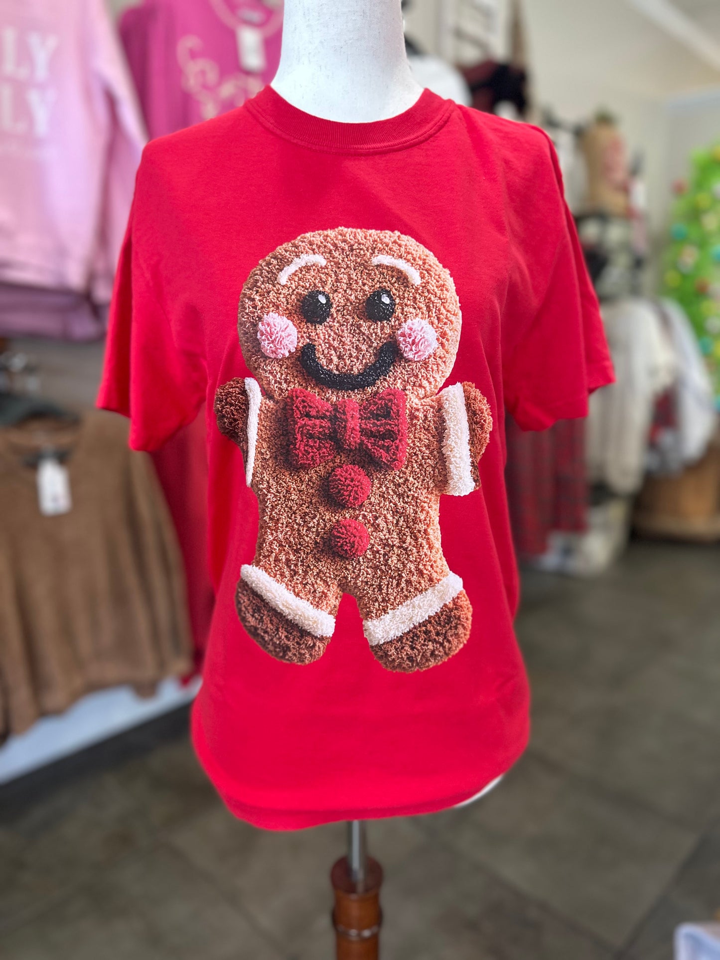 Gingerbread Yarn Comfort Colors Tshirt