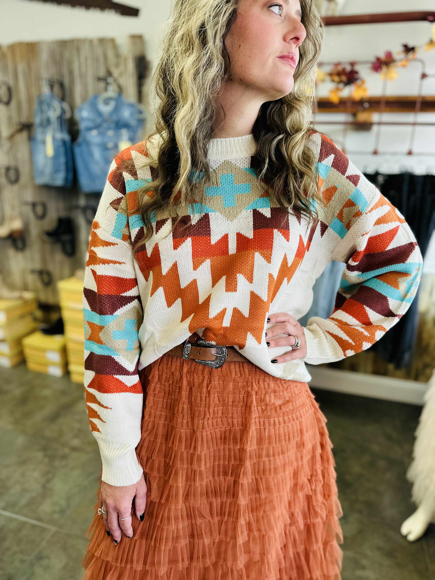 Country Club Knit Sweater