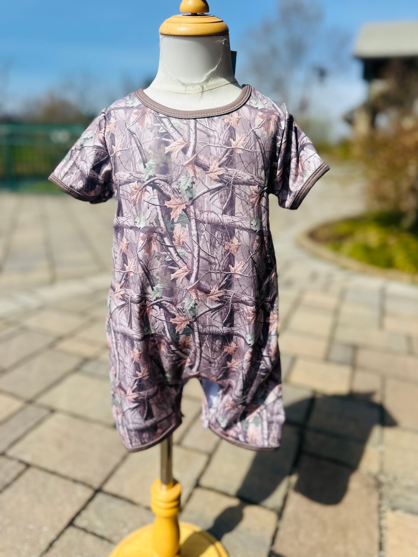 Woody Camo #2 Romper