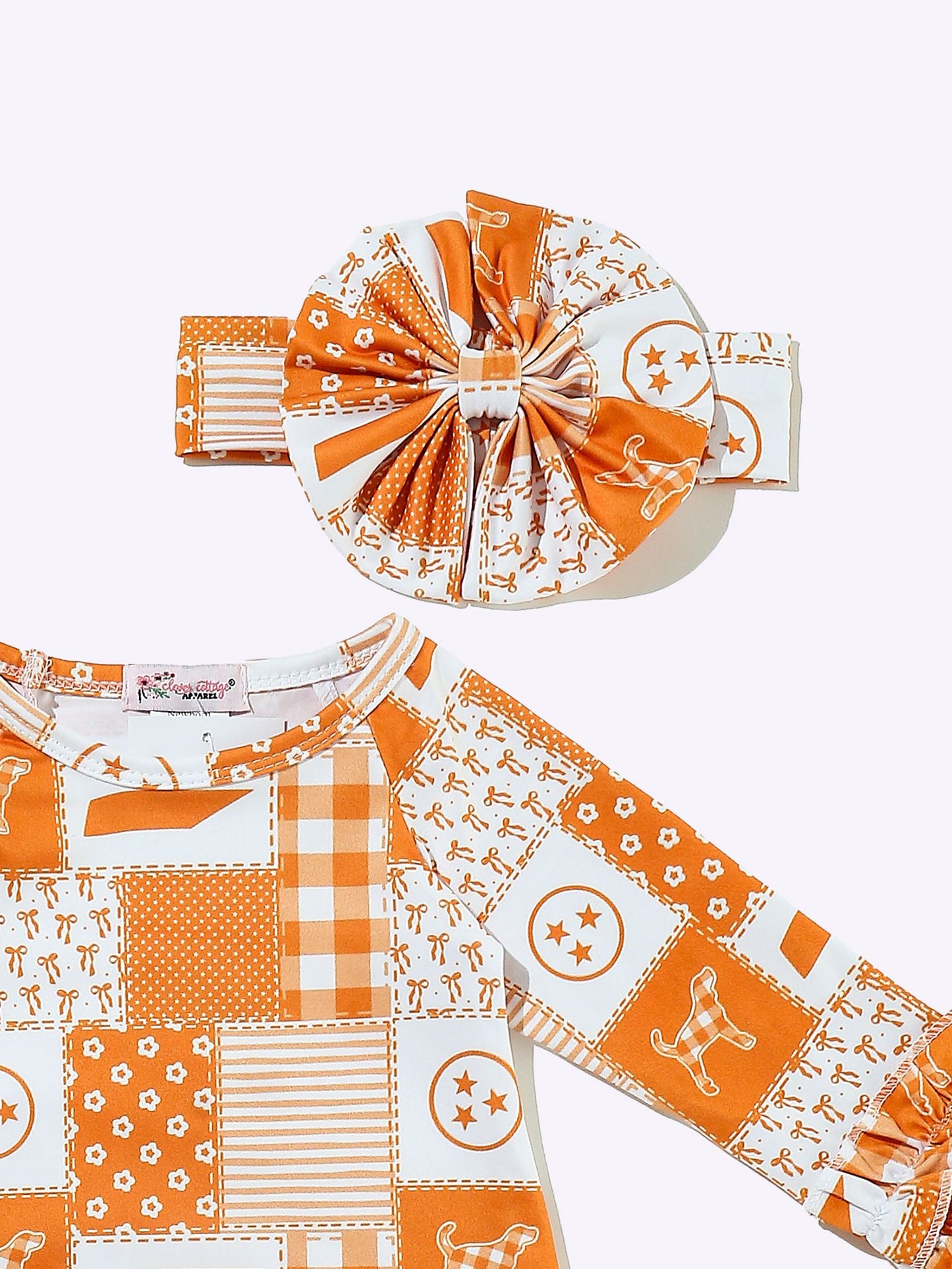 TN Patchwork Baby Gown