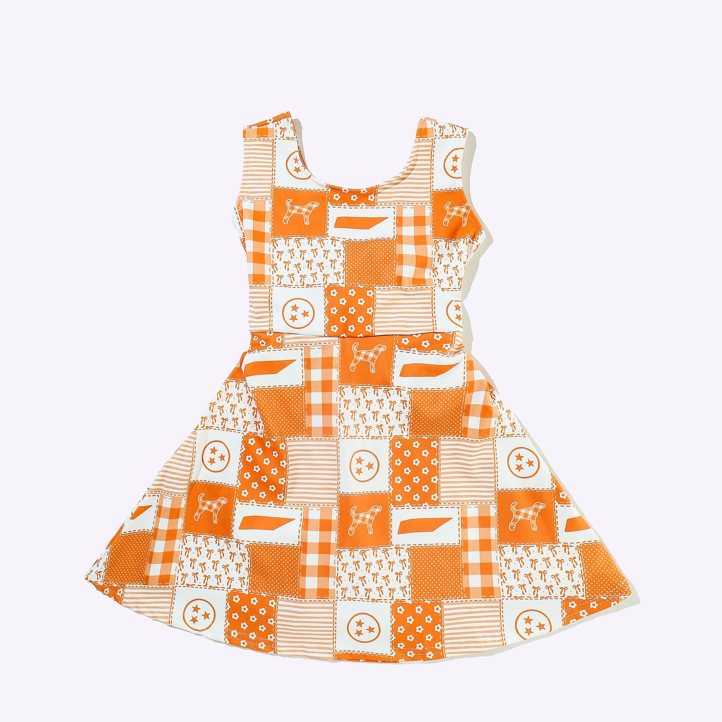 TN Patchwork Athletic Dress