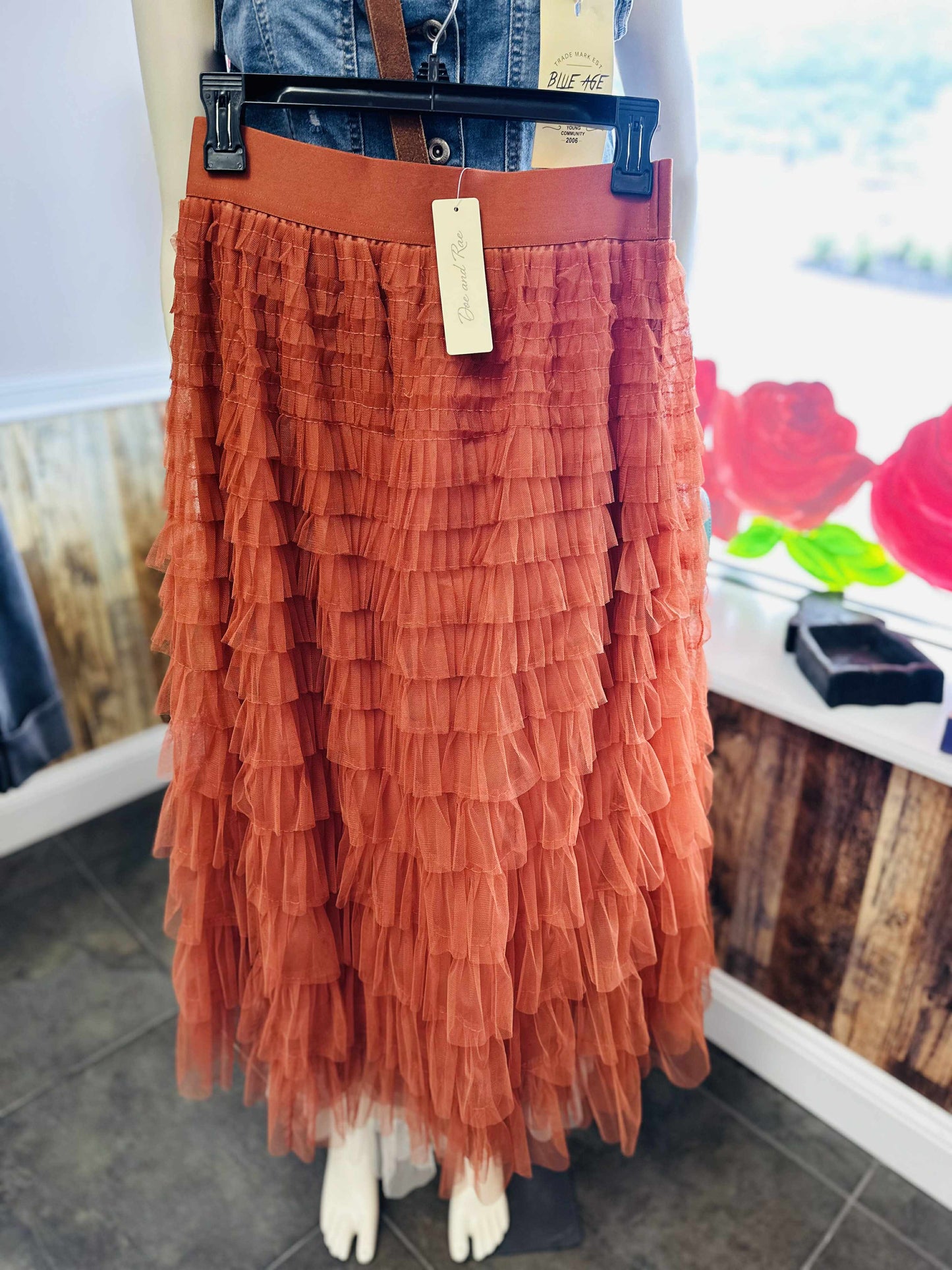 Clay Maxi Skirt