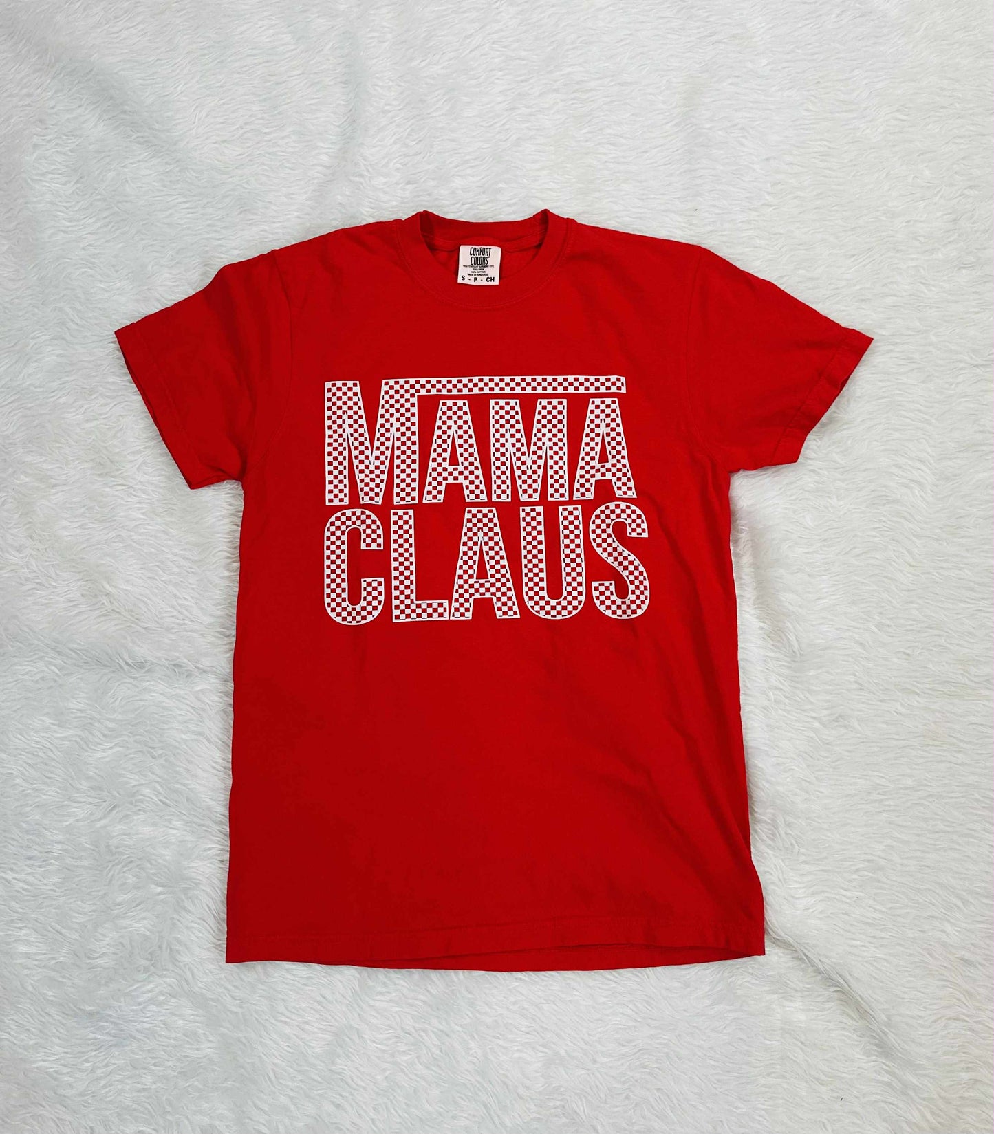 Mama Claus Comfort Colors Tshirt