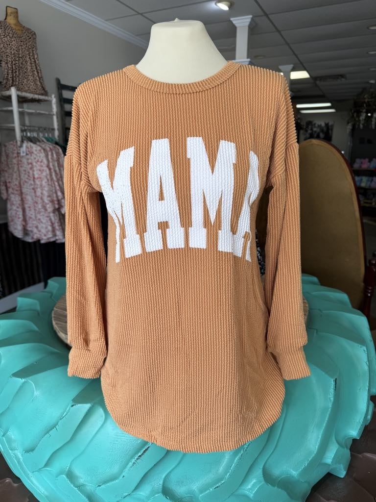 Mama Apricot LS Top