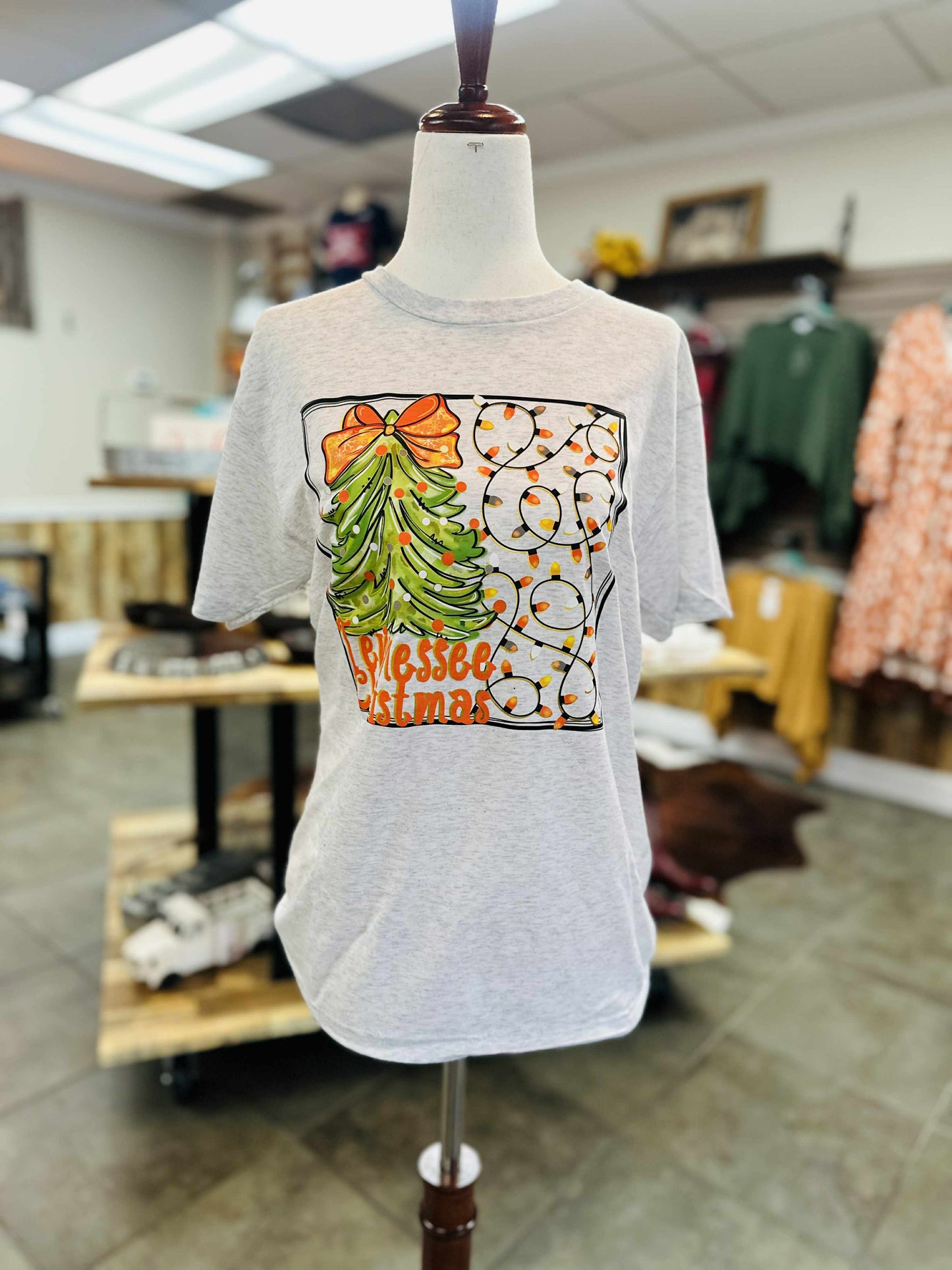 Tennessee Christmas Lights Tshirt