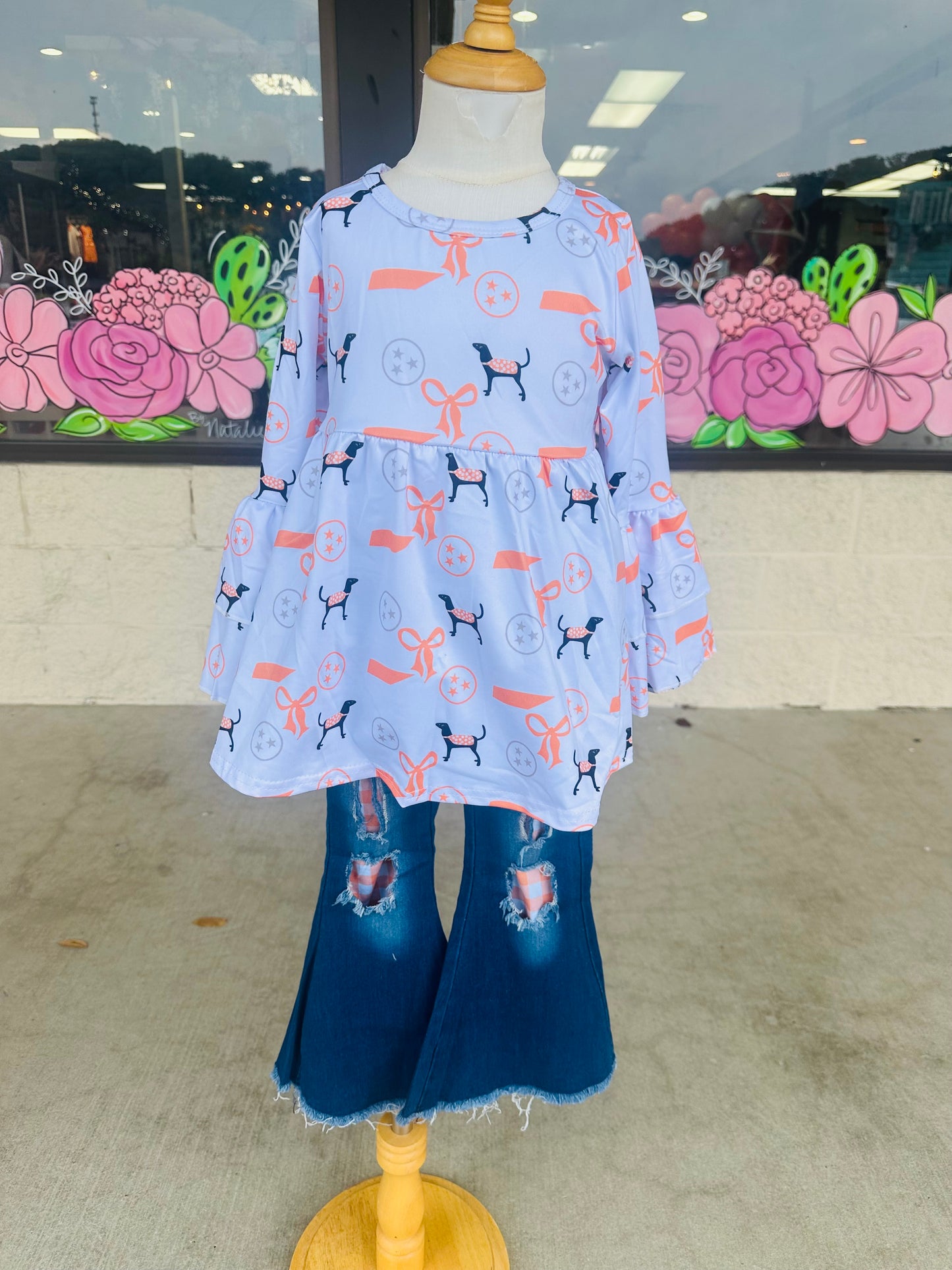 Tennessee Girls Denim Set