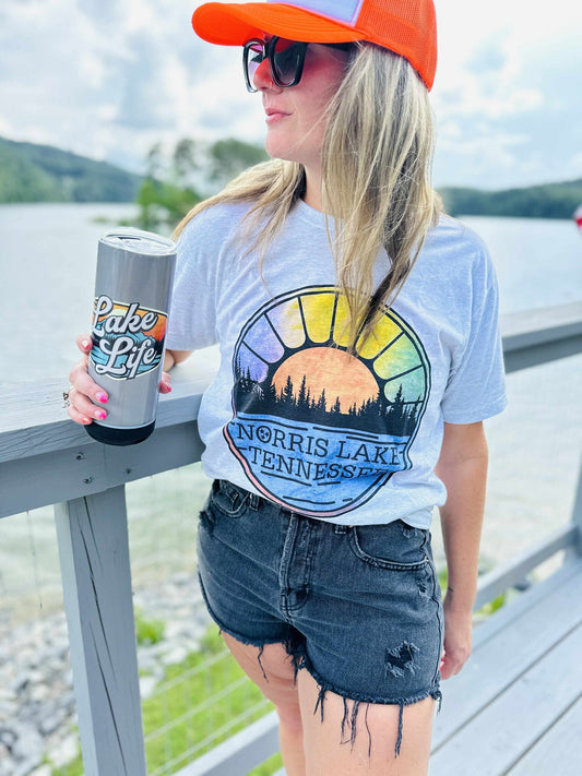 Norris Lake Circle T Shirt