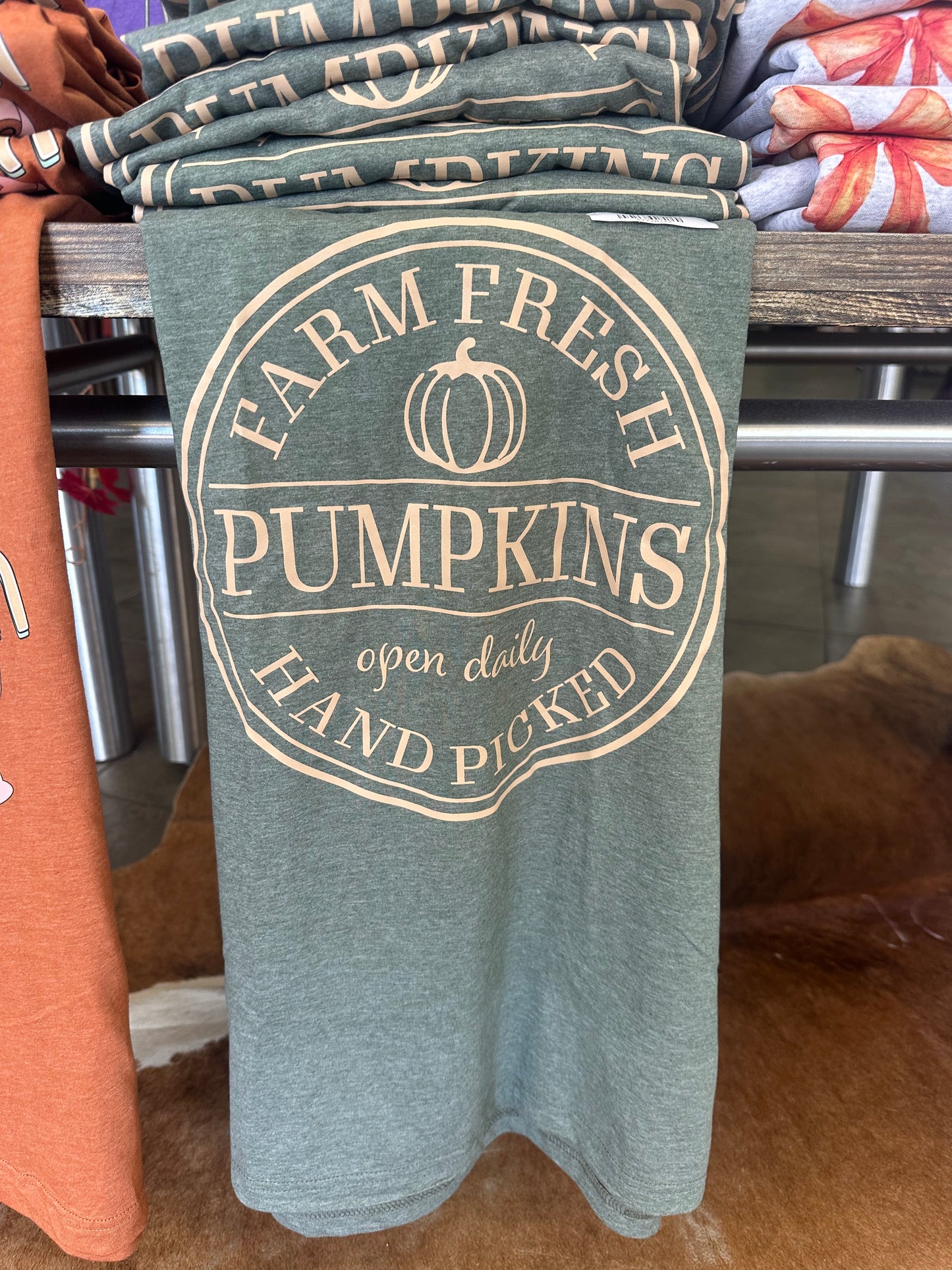 Farm Fresh Pumpkin Tshirt