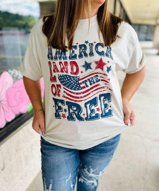 Land of The Free Tee