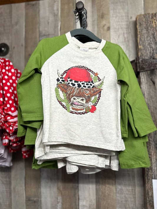 Boys Mooy Christmas Tee