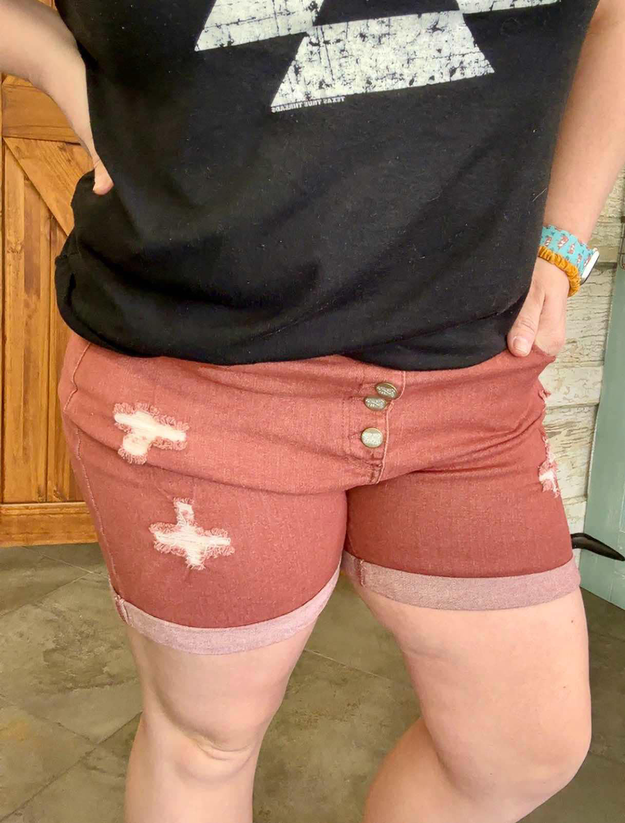 TN Walking Shorts Rust