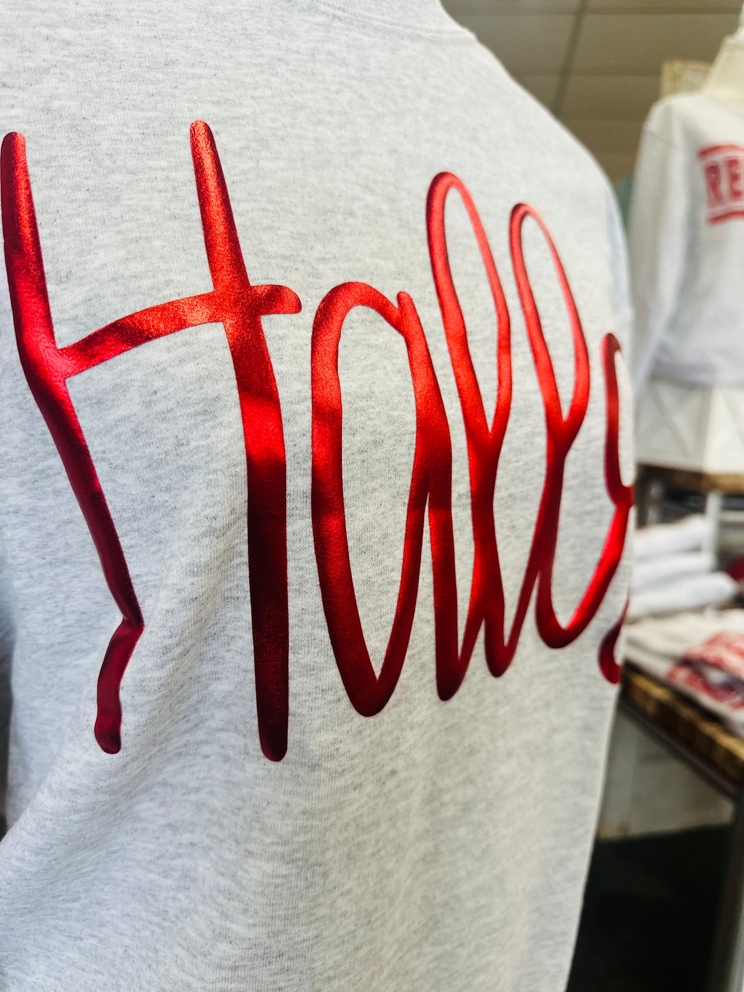 Halls Puff Ink Sweatshirt