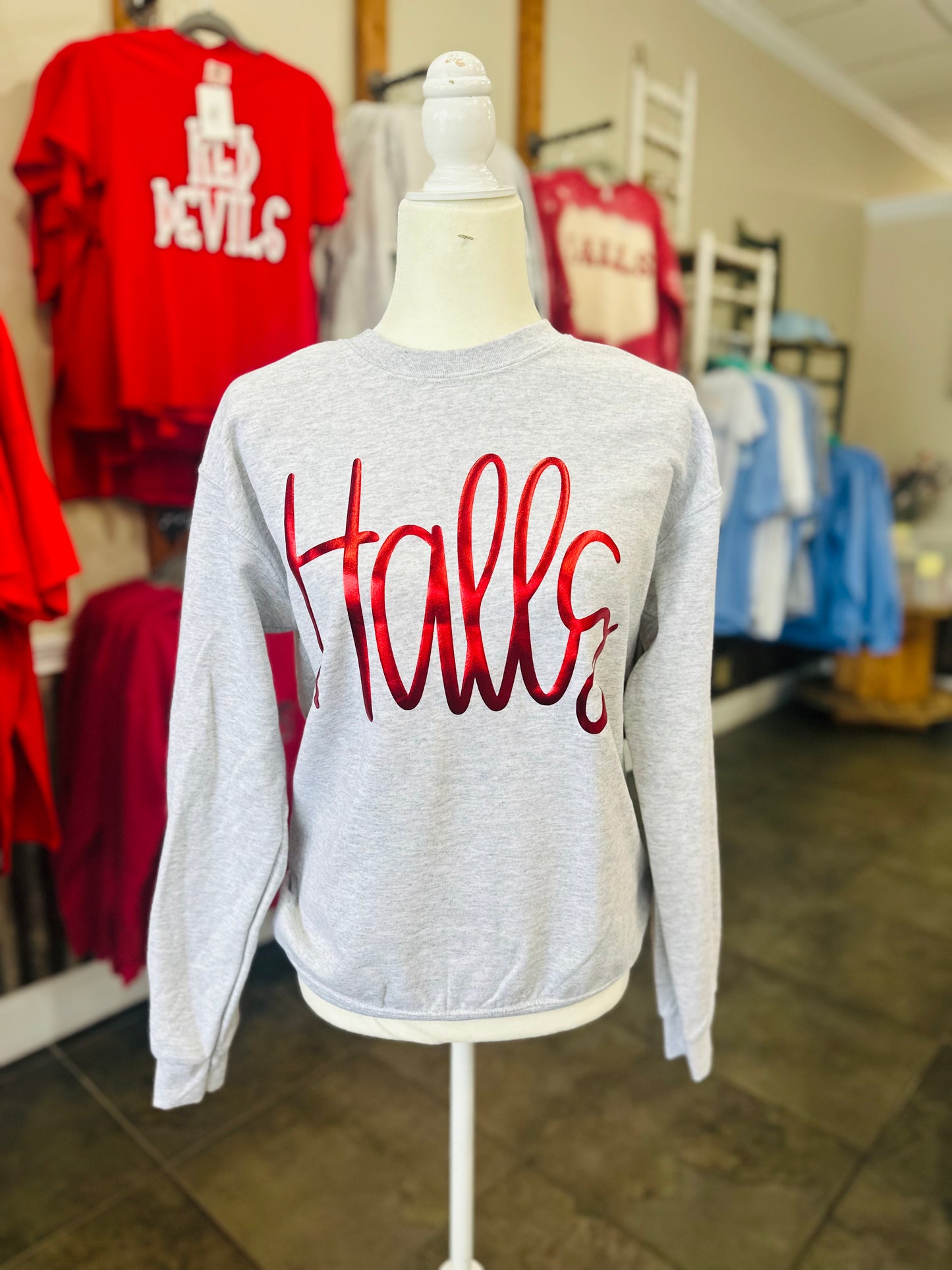 Halls Puff Ink Sweatshirt