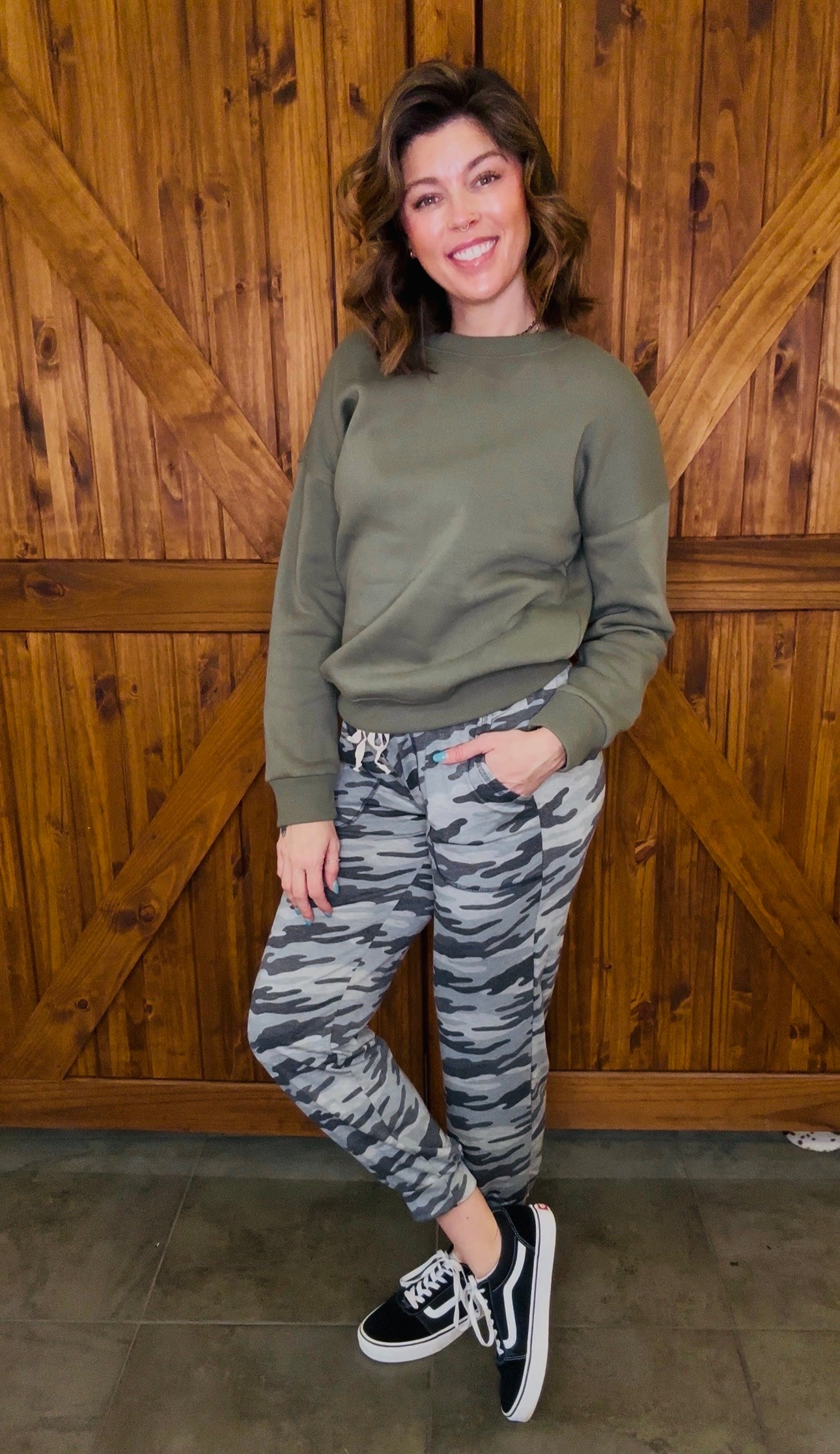 Camo Jogger Pants