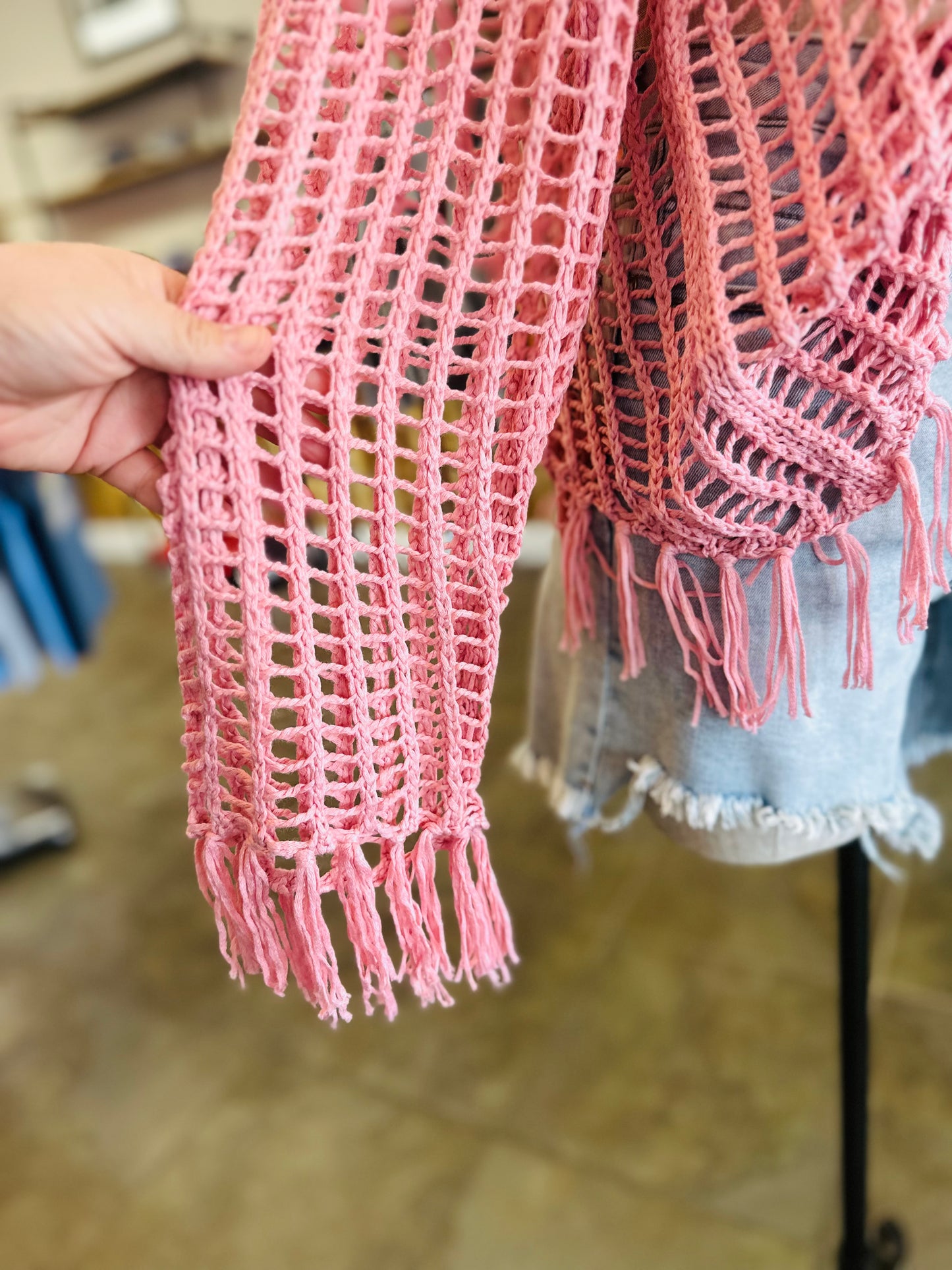Beachside Breeze Top- Blush