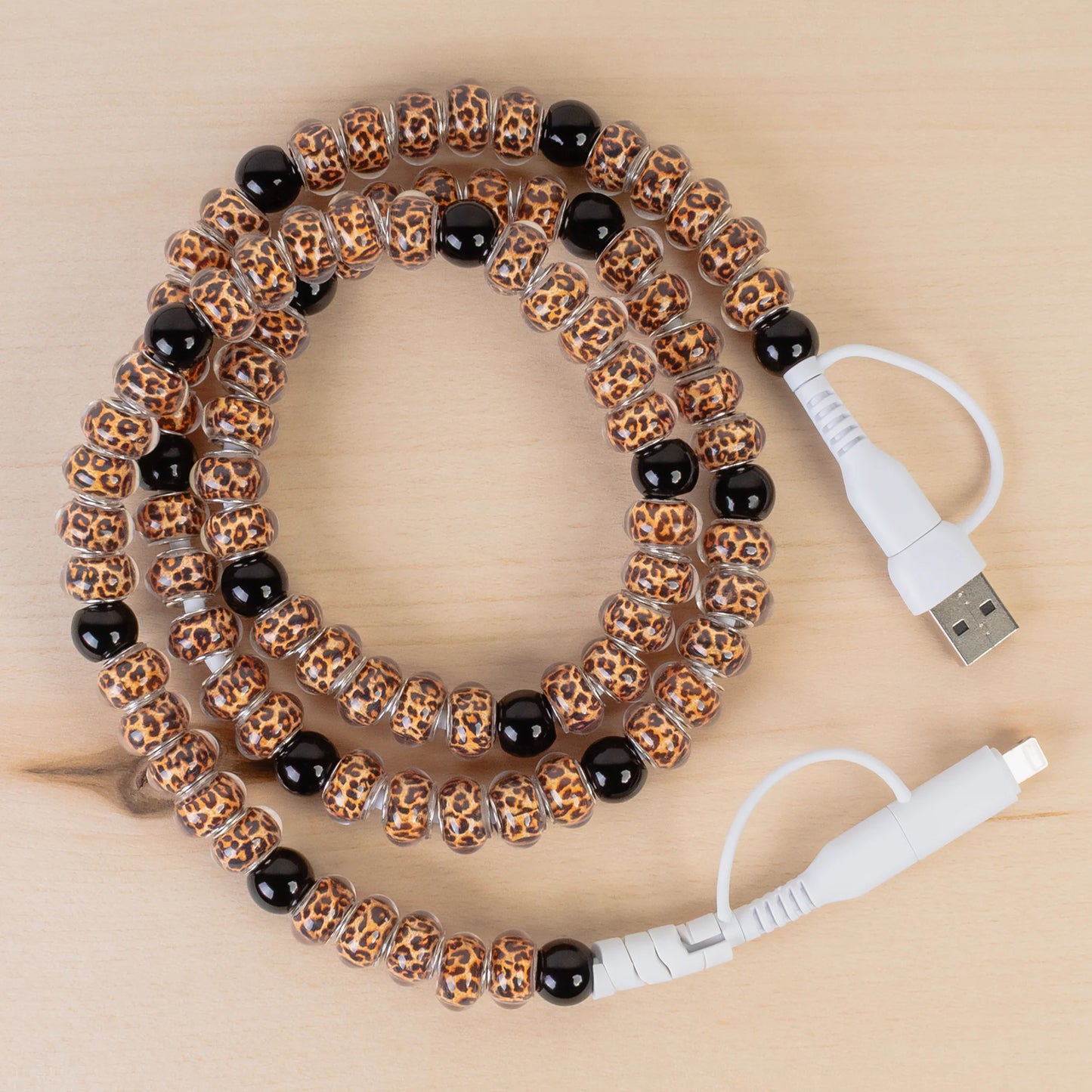 4-in-1 Beaded Charging Cables
