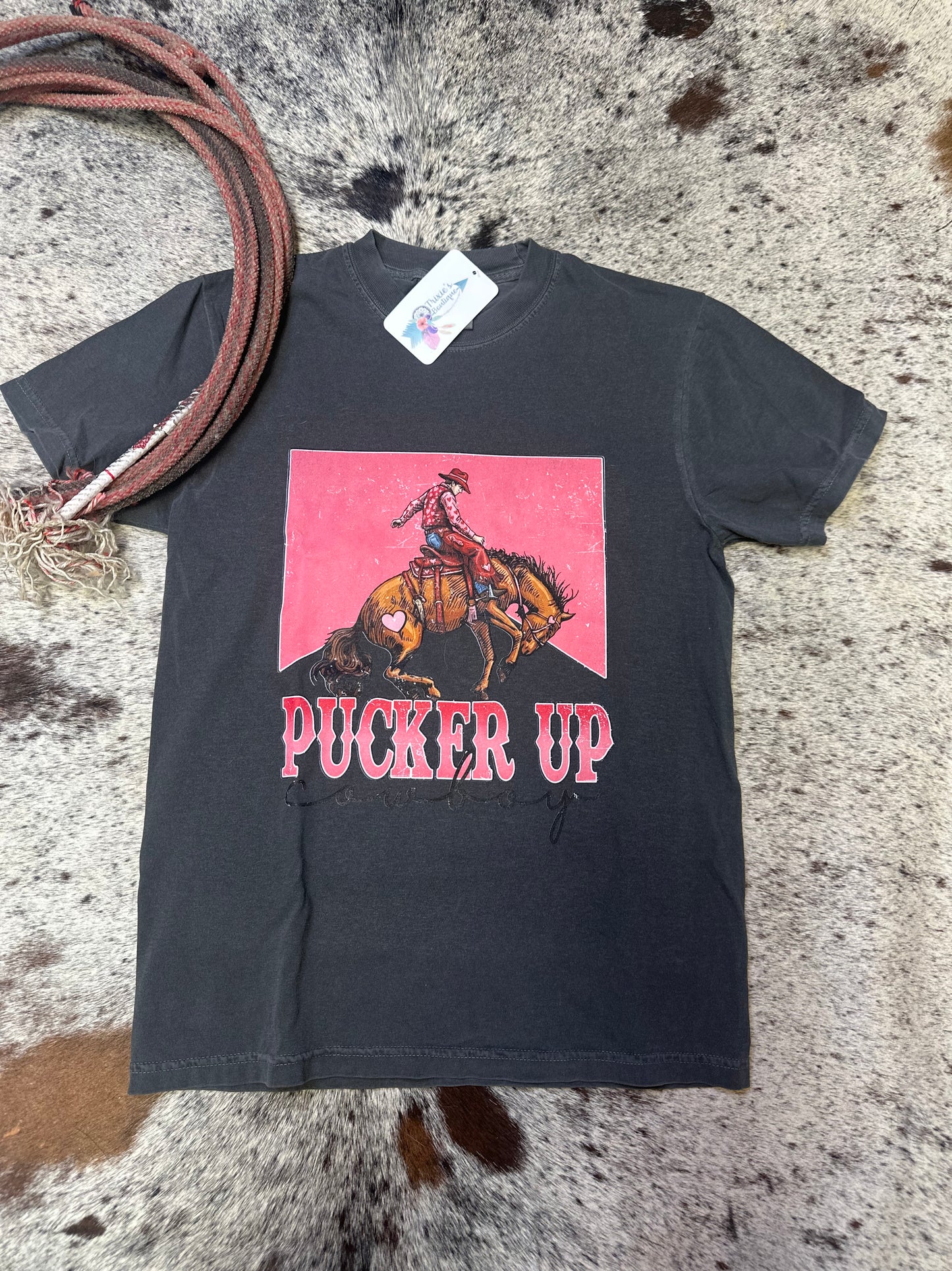 Pucker Up Cowboy Tshirt