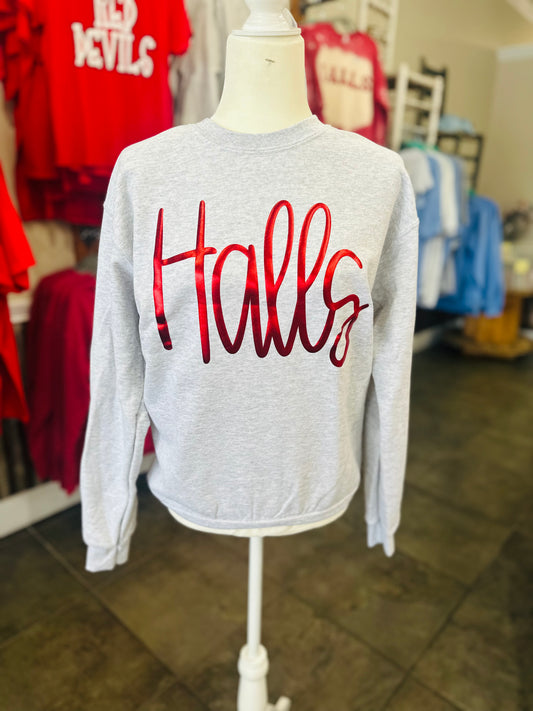 Halls Puff Ink Sweatshirt
