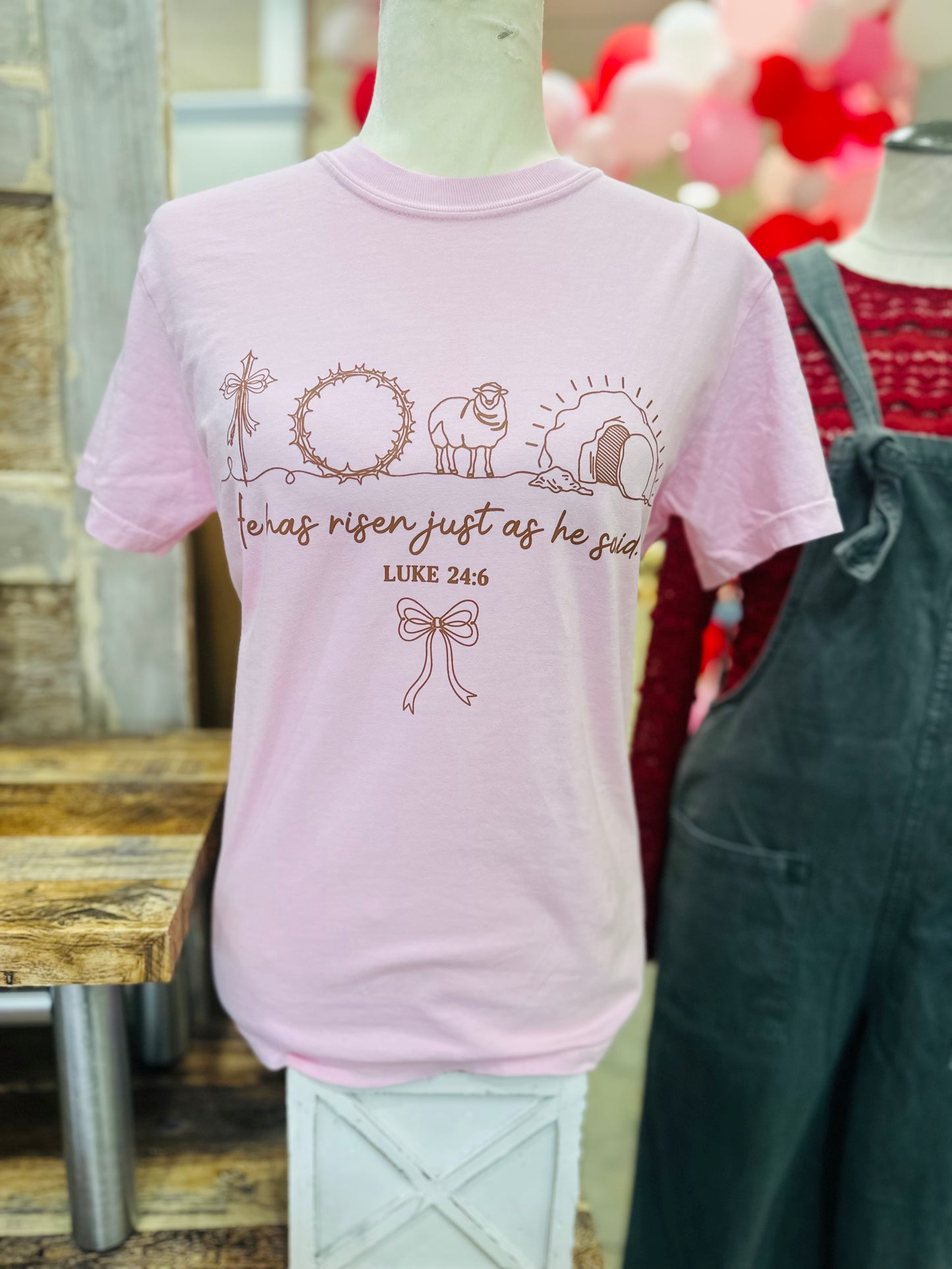 He has Risen as He Said Tshirt