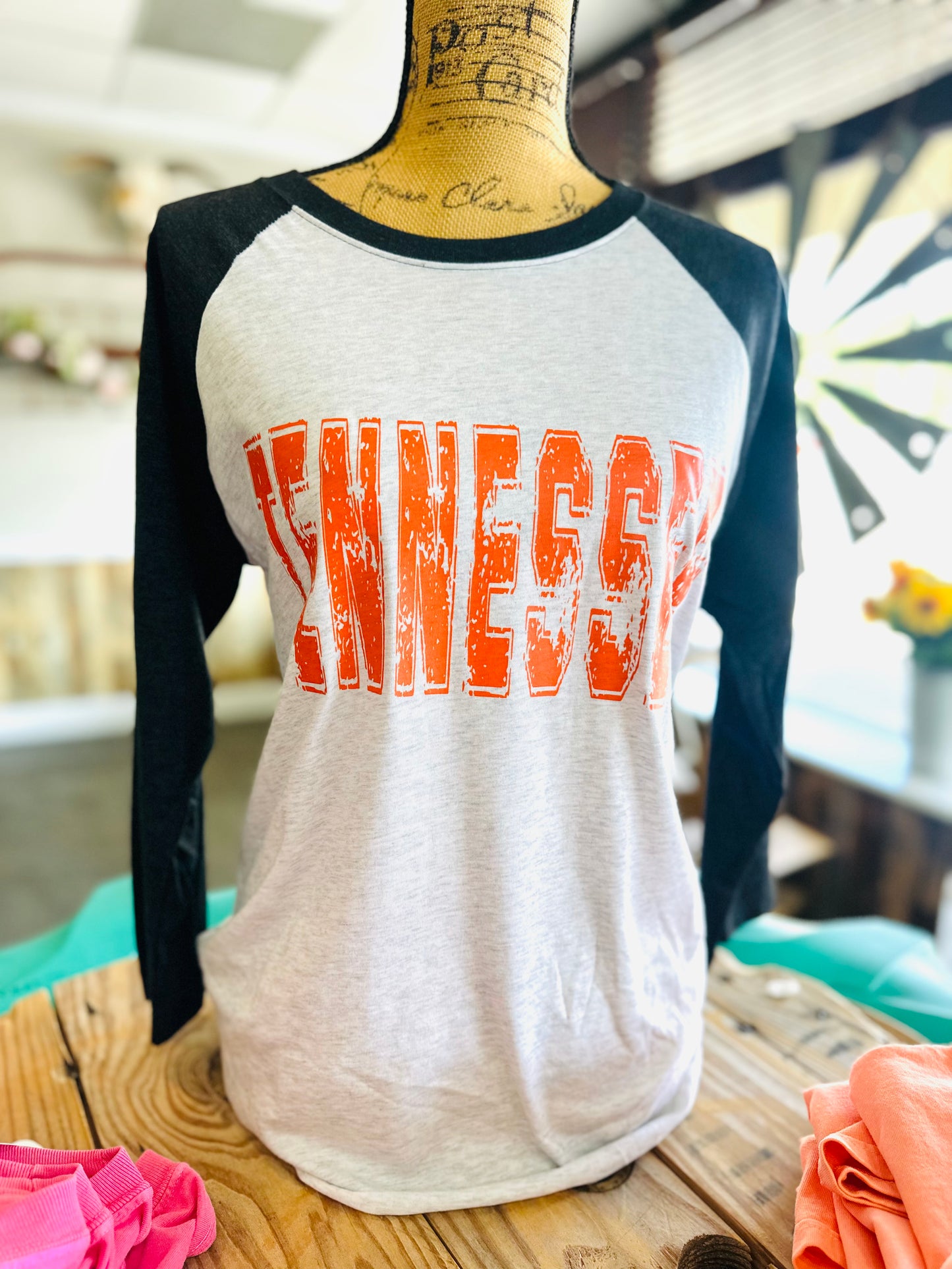 Tennessee Baseball 3/4 Tee