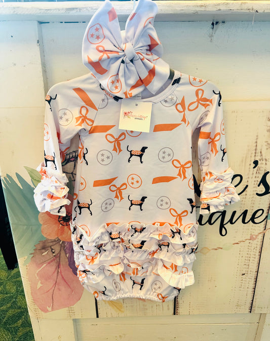 Girls Tennessee Baby Gown