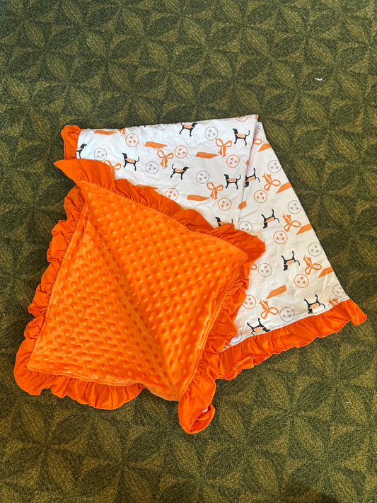 TN Girl Baby Blanket