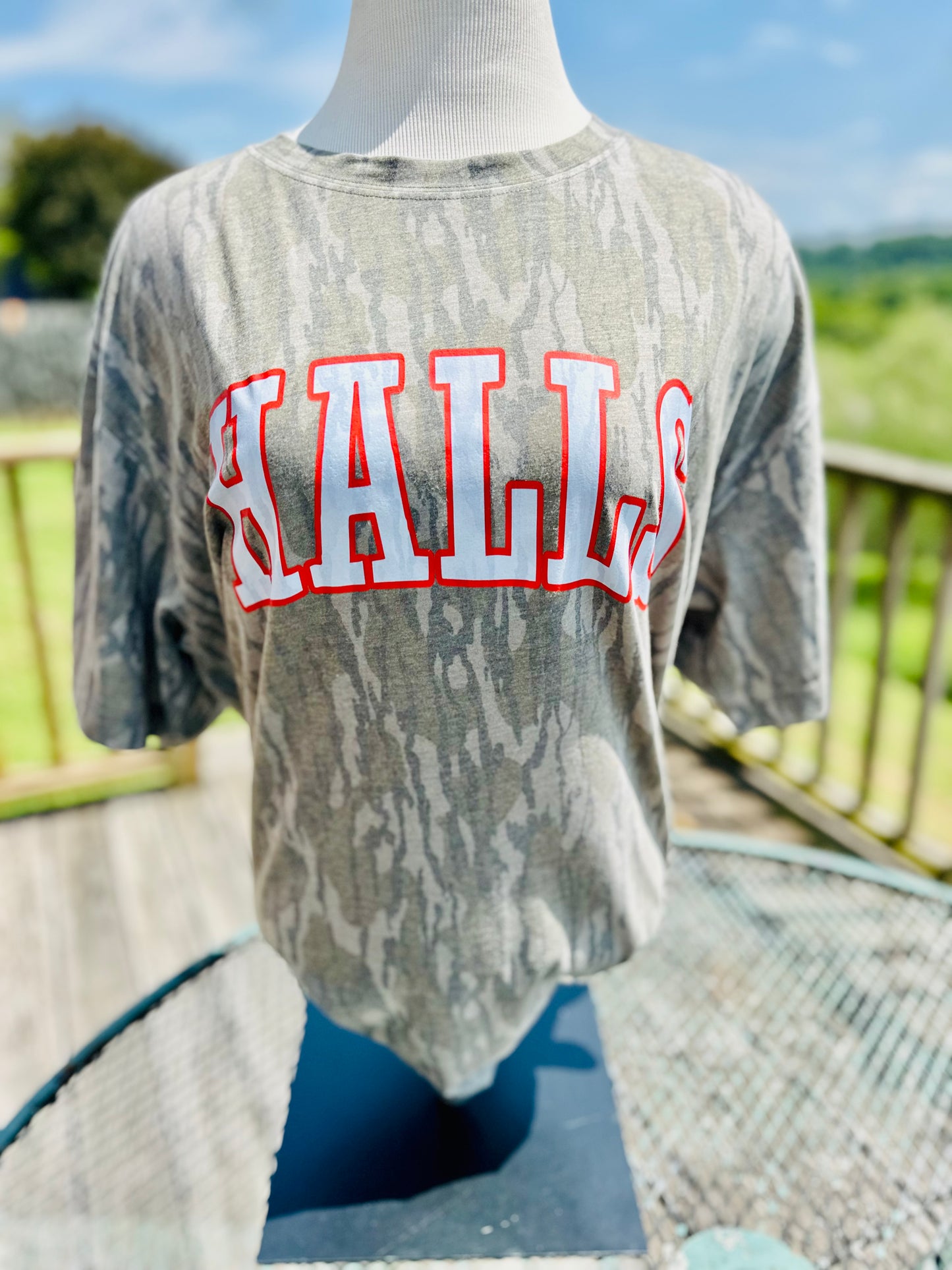 Halls Mossy Oak Tshirt