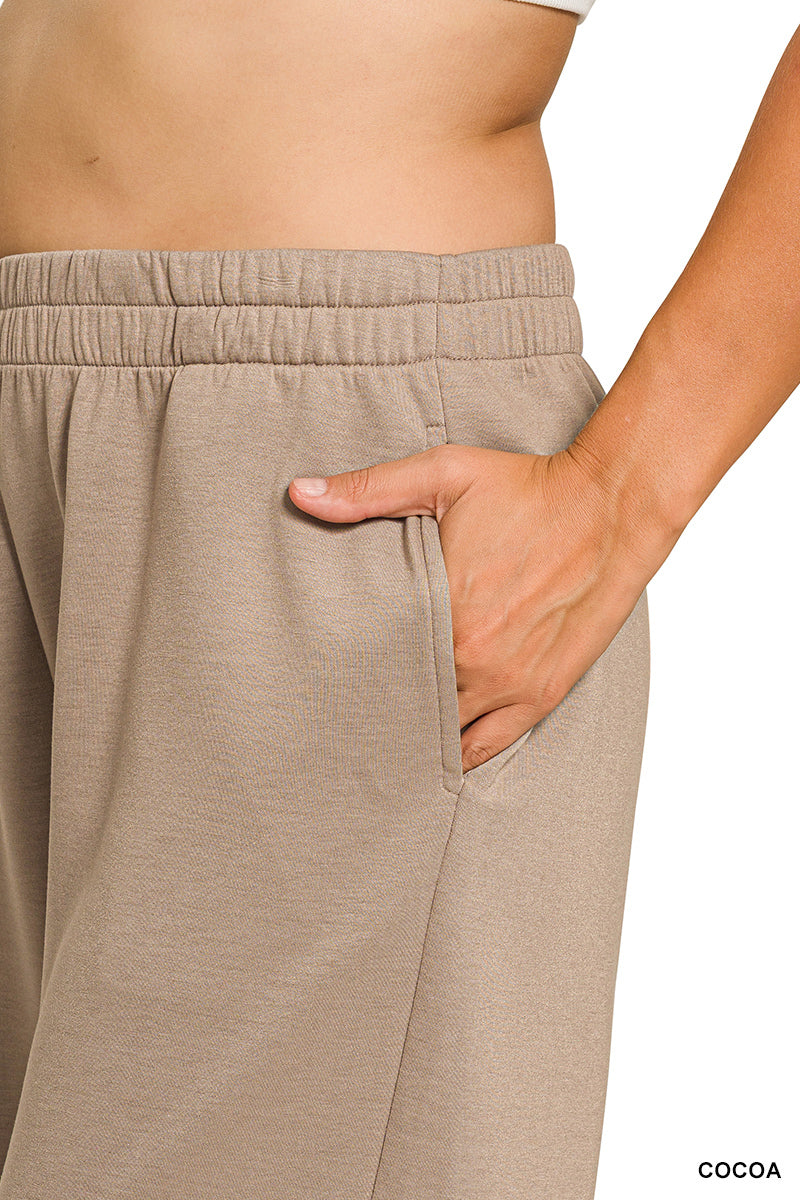 Plus Size Cocoa Scuba Lounge Set