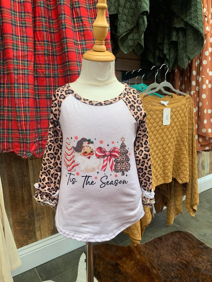 Tis The Season Raglan Top