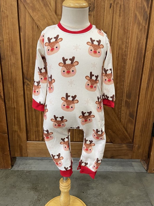Rudolph Boy Romper