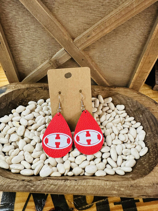 Halls Teardrop H Earrings