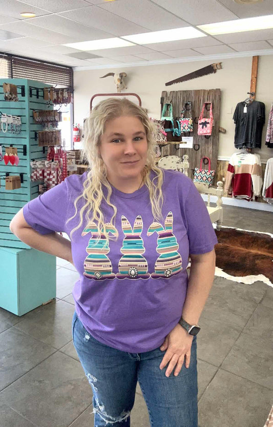 Serape Bunny Tee