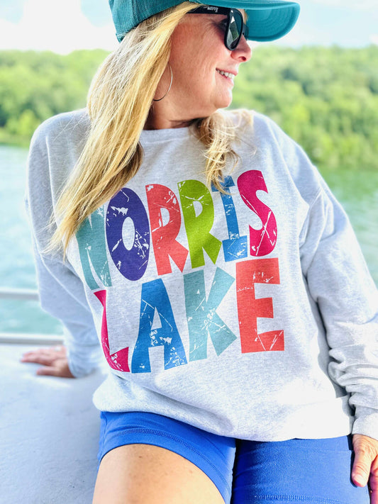 Norris Lake Sweatshirt Neon