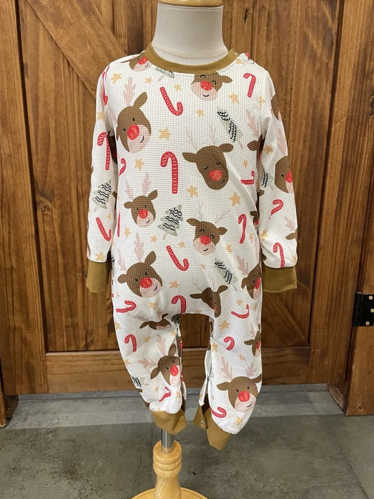 Reindeer Boy Romper