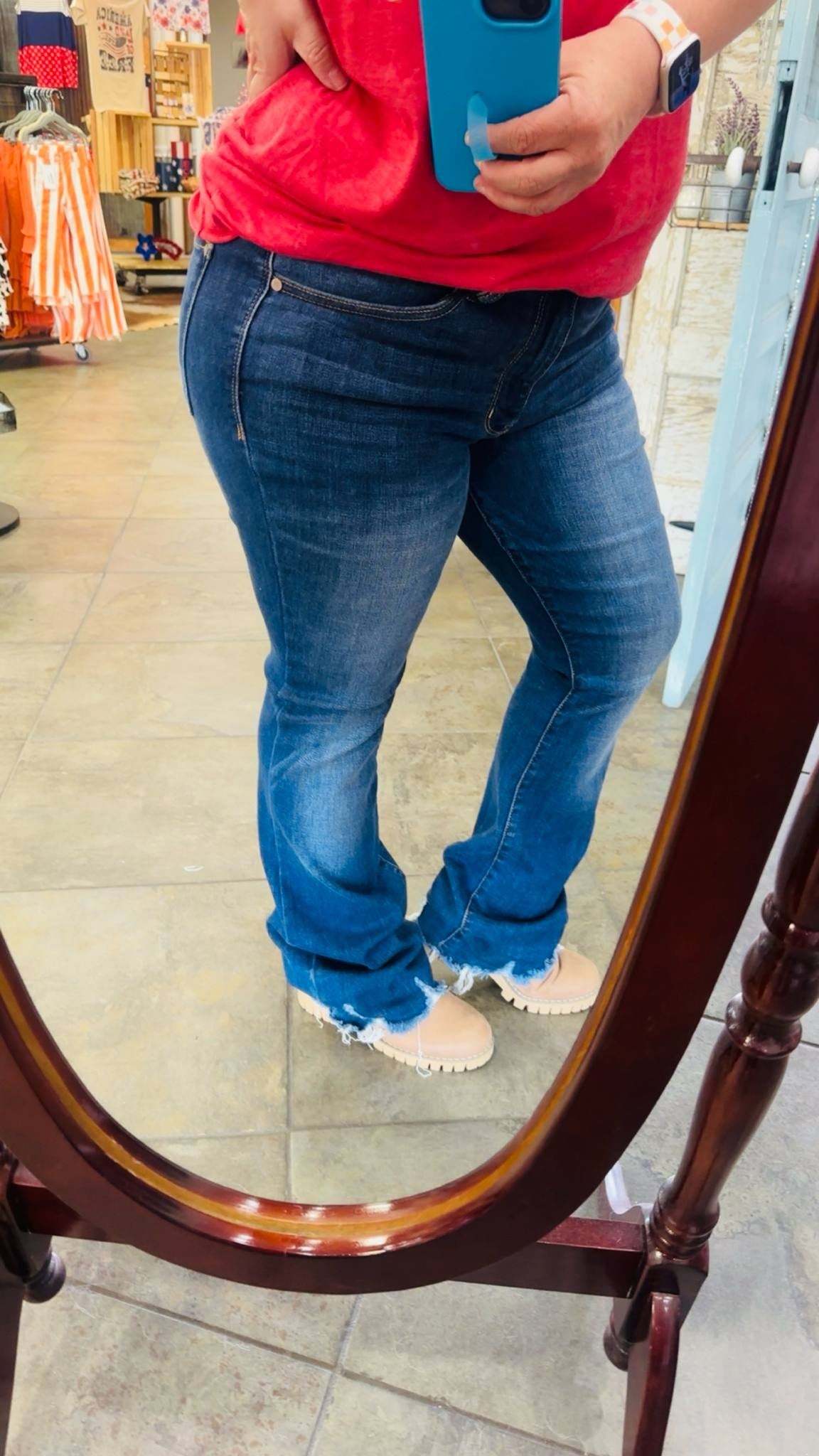 JB Midrise Hem Bootcut