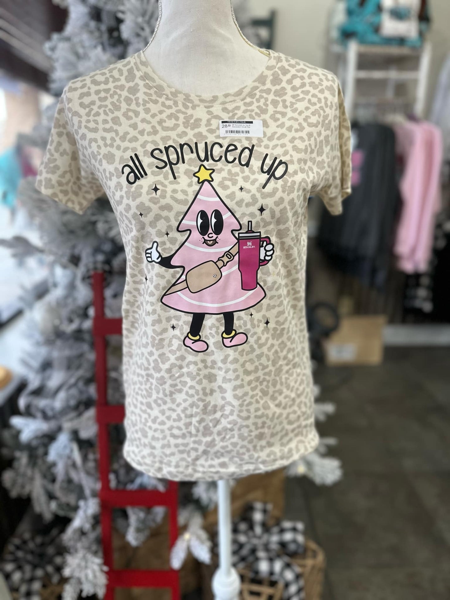 All Spruced Up Tee & Sweatshirt