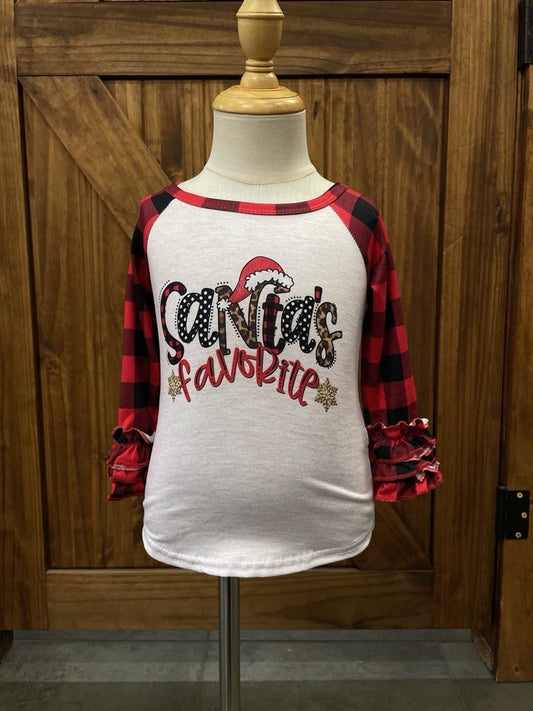 Santa's Favorite Raglan