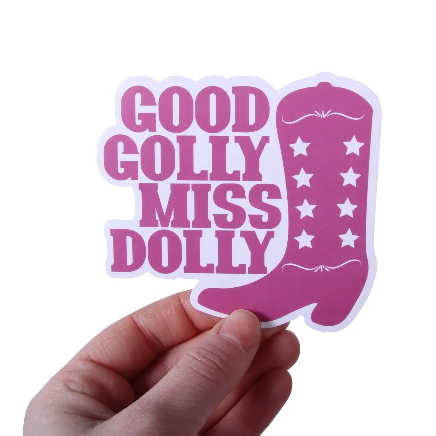 Good Golly Miss Dolly Sticker