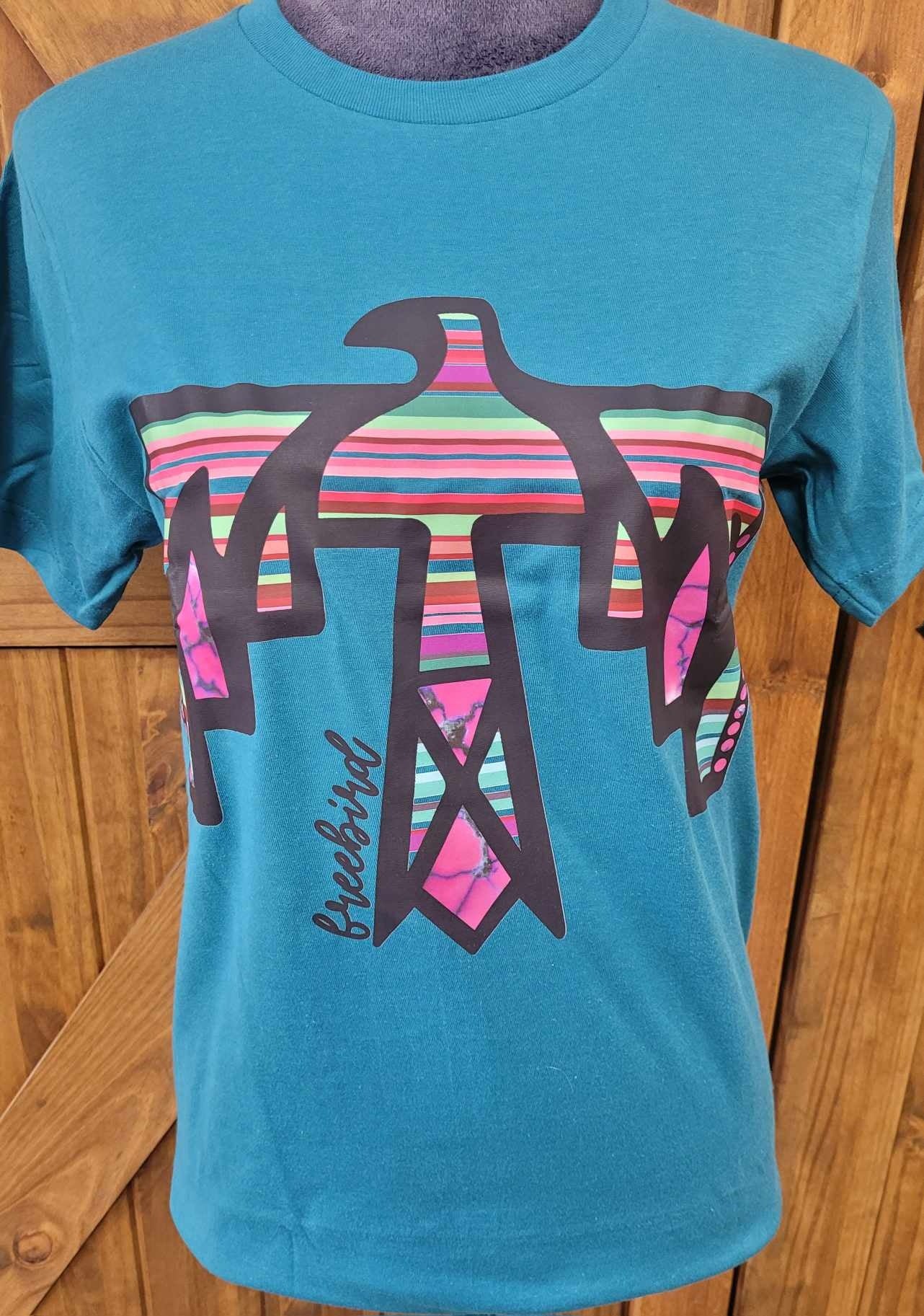Teal Thunderbird Tee