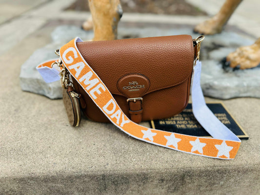 Orange Game Day Purse Strap