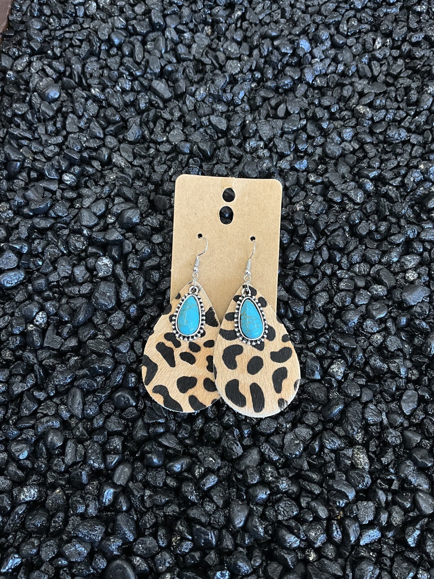 Turquoise Teardrop Earrings